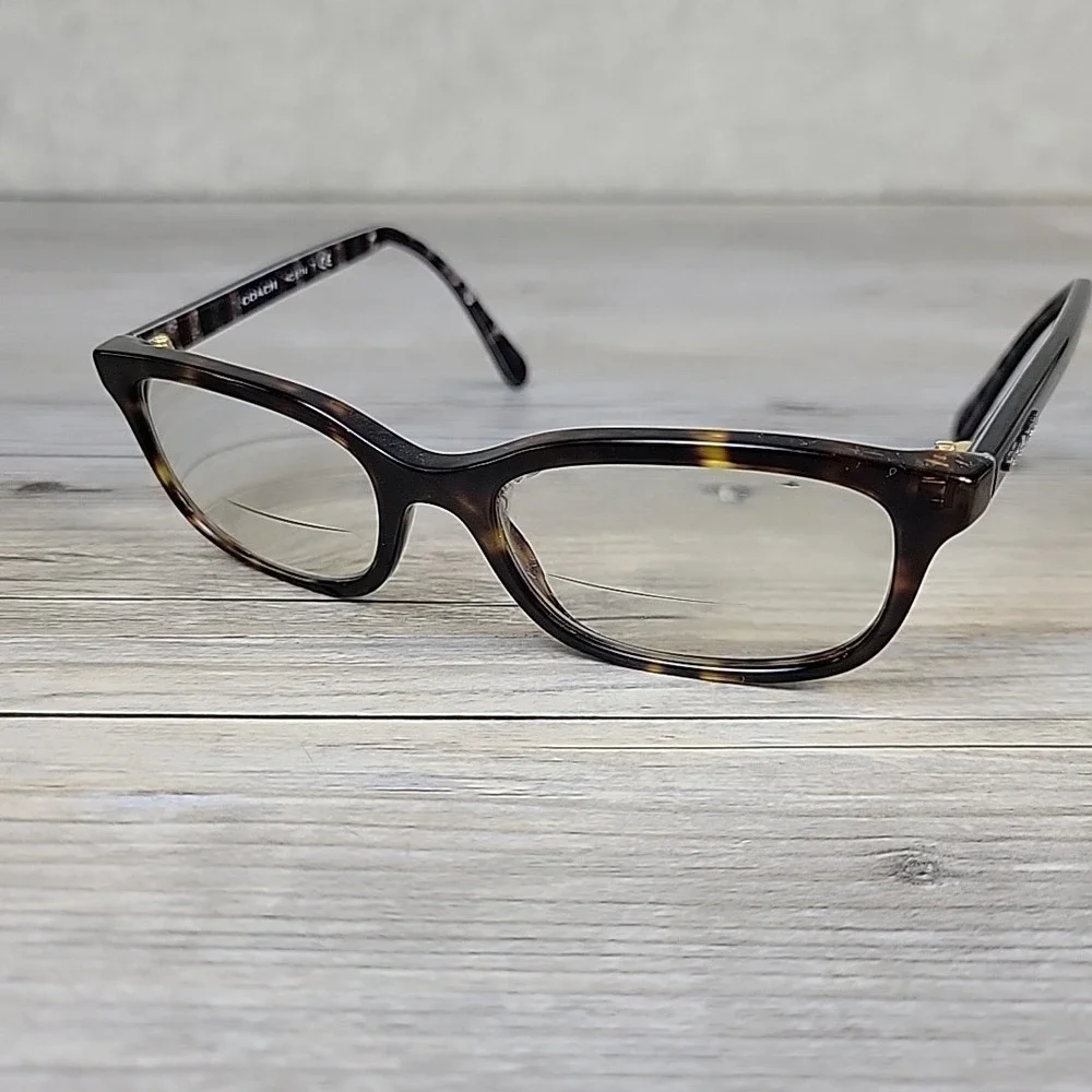 Coach HC 6174 5120 Dark Tortoise Eyeglass Frames‎ Full Rim 50-17 140mm